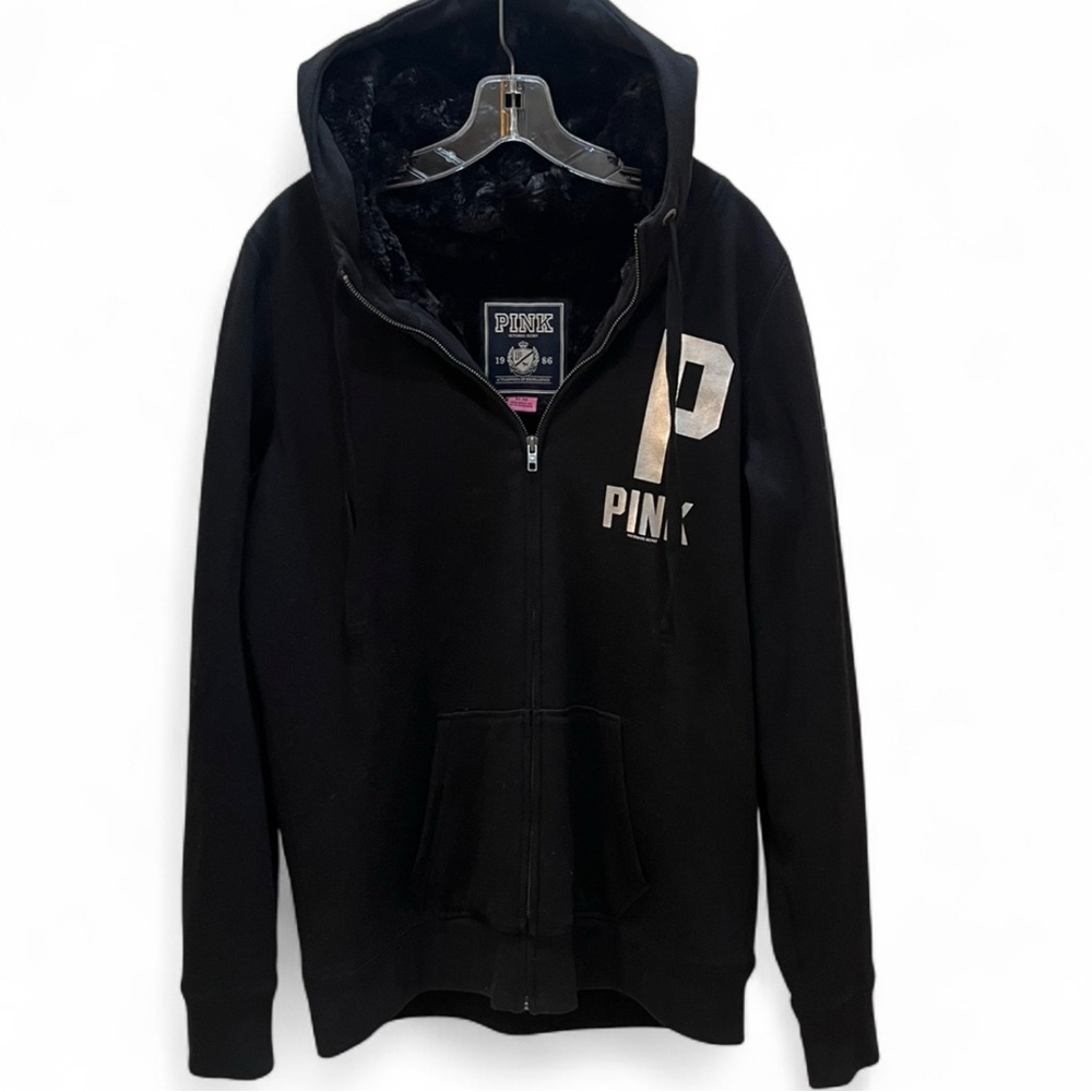 Victoria's Secret PINK Faux Fur-Lined Hoodie
| Women’s M | Oversized Fit